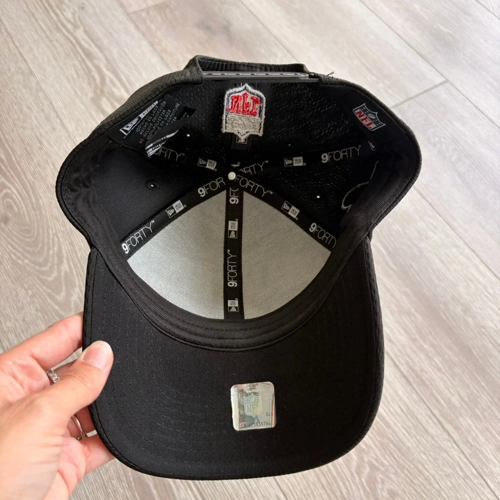 New Era Tampa Bay Buccaneers Super Bowl LV Champions Hat Black 9FORTY Snapback